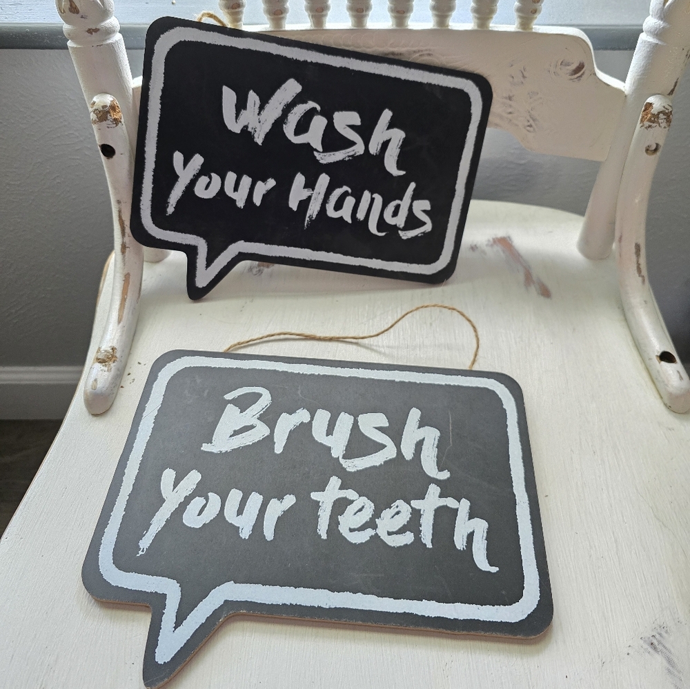 Chalkboard Signs Set